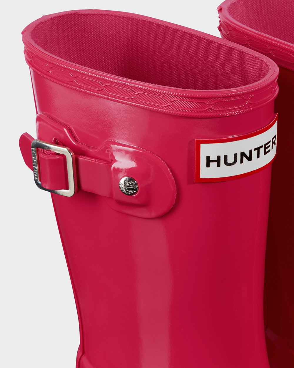 Hunter Dječje Gumene Čizme Roze Original Little Gloss Hrvatska 7018-LFIHS